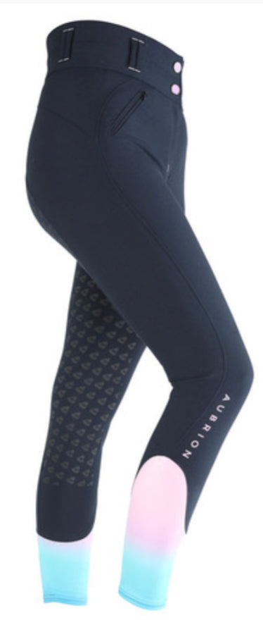 Shires Aubrion Full Seat Silicone Breech