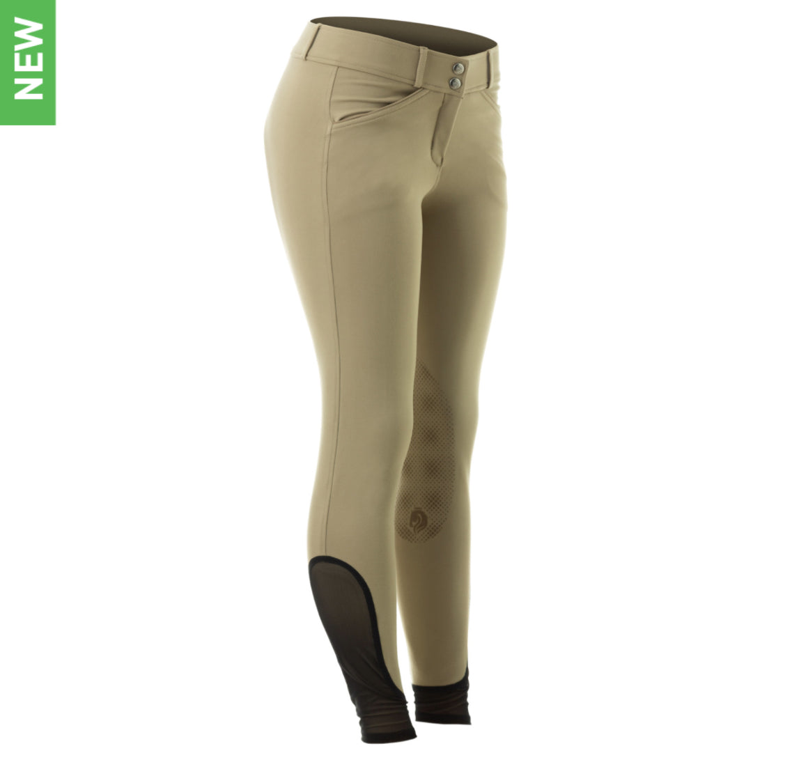 Horze Astrid Womens Silicone Knee Patch Breeches