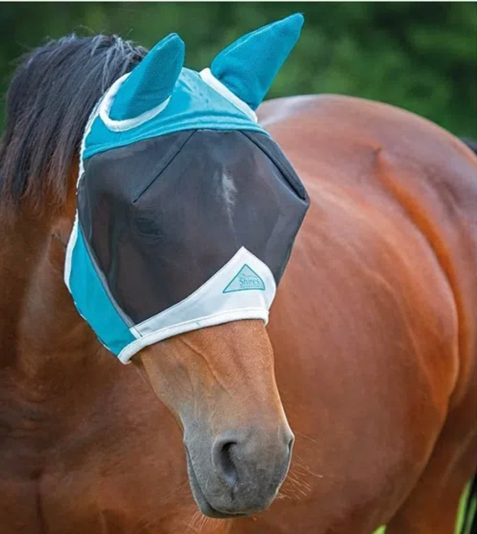 Shires Fine Mesh Fly Mask w/Ears