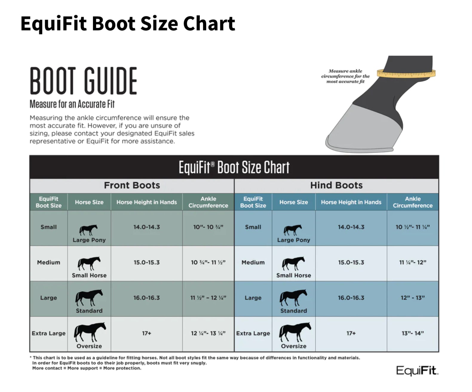 EquiFit D-Teq™ Front Boot with ImpacTeq™ Liner